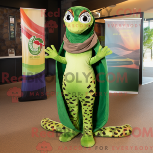 Oliven Python maskot...