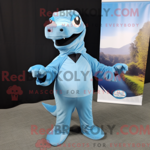 Sky Blue Komodo Dragon...