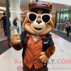 Rust Chipmunk maskot...