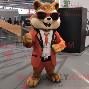 Rust Chipmunk mascot...