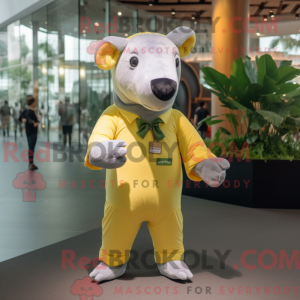 Costume mascotte de Tapir...