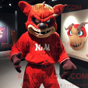 Djævle maskot kostume...
