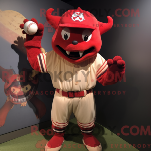 Devil mascot costume...