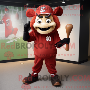 Devil mascot costume...