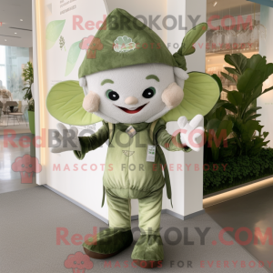 Oliven tand fe maskot...