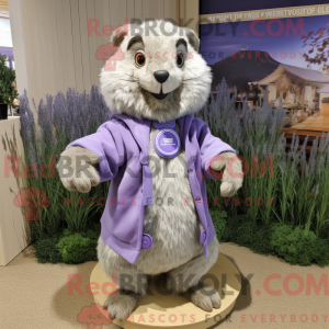 Lavender Marmot mascot...