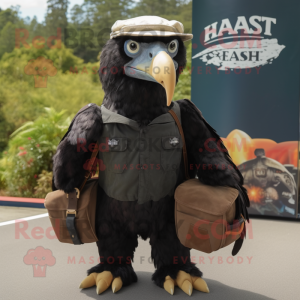 Black Haast S Eagle maskot...