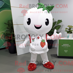 White Strawberry mascot...