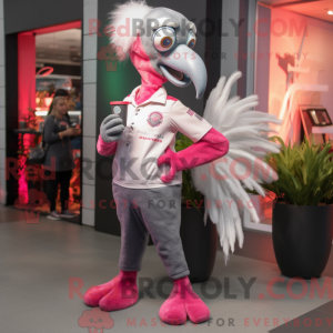 Máscara de flamingo...