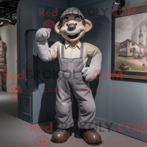 Grande figura de máscara de...