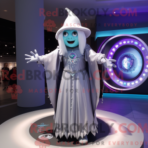 Silver Witch mascot costume...