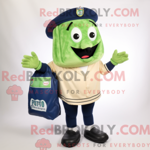 Navy Pesto Pasta mascot...