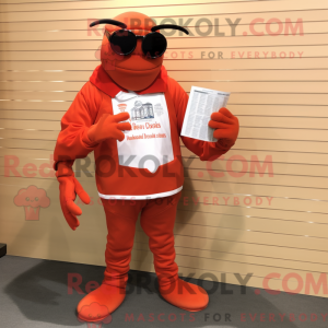 Red Lobster Bisque mascot...