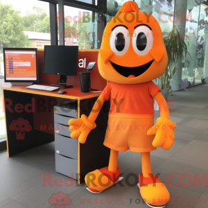 Orangefarbenes...