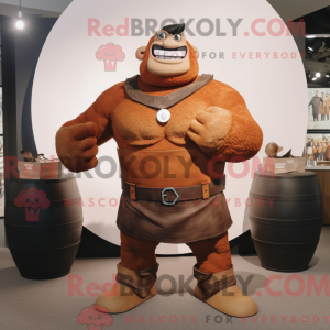 Rust Strongman mascot...