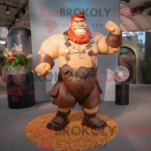 Rust Strongman mascot...