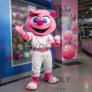 Pink Candy maskot kostume...