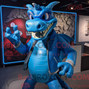 Figura de máscara de dragão...