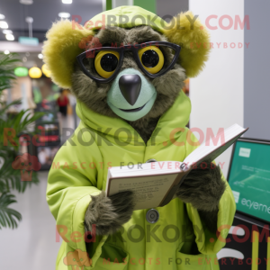 Lime Green Lemur...
