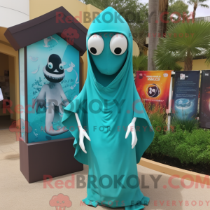 Teal Graveyard mascot...