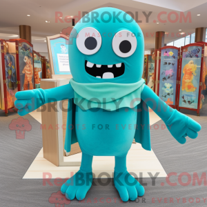 Teal Graveyard mascot...