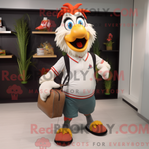 Roosters mascot costume...