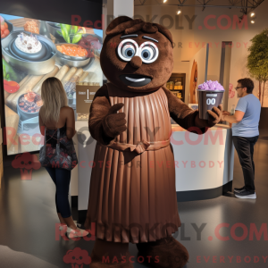 Brown Chocolate Bar mascot...
