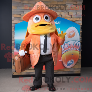 Costume de mascotte Peach...
