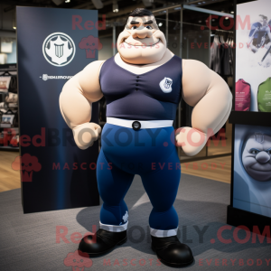 Figura de máscara de homem...