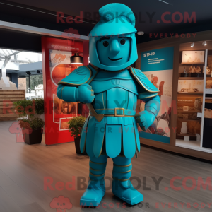 Turquoise Roman Soldier...