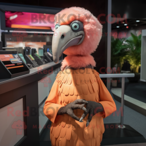 Peach Vulture maskot drakt...