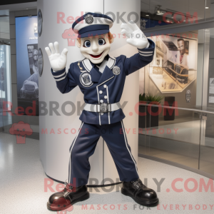 Figura de máscara Mime da...