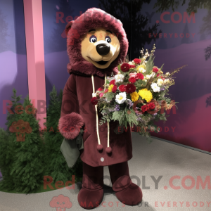 Costume mascotte de bouquet...