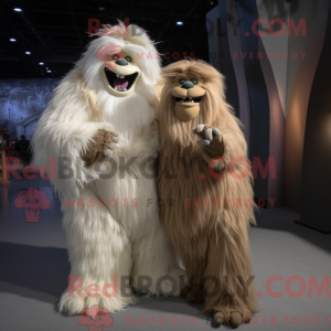 Maskottchenkostüm Yeti in...