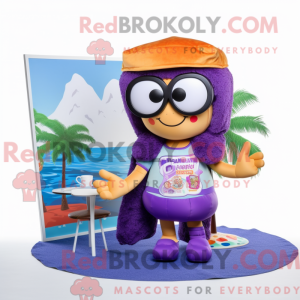 Purple Pad Thai mascot...