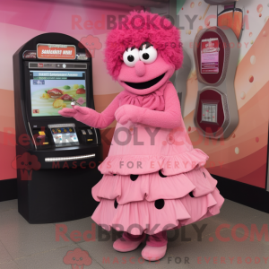Pink Raspberry maskot...