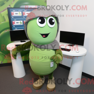 Olive Computer mascotte...