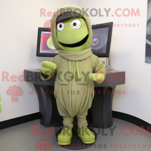 Olive Computer mascotte...