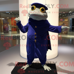 Figura de máscara de sapo...
