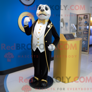 Gold Seal mascot costume...