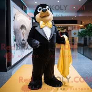 Gold Seal mascot costume...