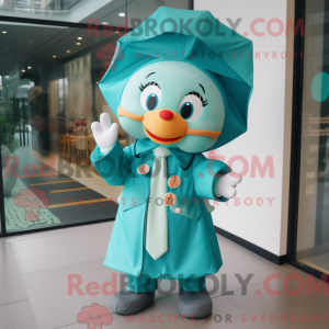 Teal Fried Rice mascot...