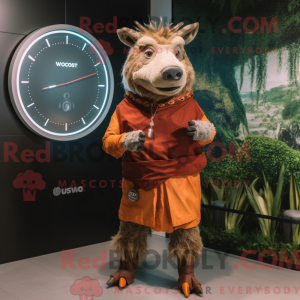 Rust Wild Boar mascot...