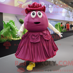 Magenta corned beef en kool...
