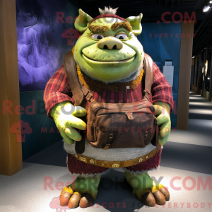 Ogre mascot costume...