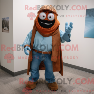 Rust Advokat maskot kostume...