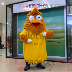 Olive Fried Chicken mascot...