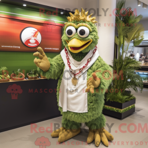 Olive Fried Chicken mascot...