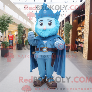 Cyan middelaldersk rider...