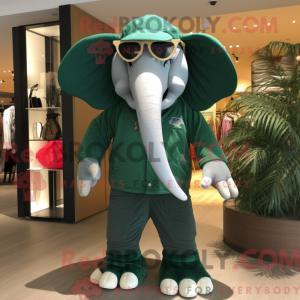 Forest Green Elephant...